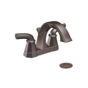   Moen Two handle lavatory with drain assembly S442ORB Oil Rubbed Bronze