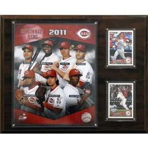  MLB Cincinnati Reds 2011 Team Plaque