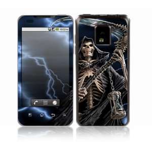  LG T mobile G2x Decal Skin Sticker   The Reaper Skull 