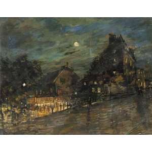  Alexeevich Korovin   32 x 24 inches   Paris by Night 1