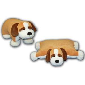    32 Pillow Chum Plush Animal Dog, Bernie San Bernard Toys & Games