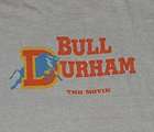 vintage 1980s bull durham baseball movie t shirt kevin costner
