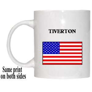  US Flag   Tiverton, Rhode Island (RI) Mug 