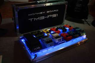 TMB PS1F Guitar effects MONKEY PEDAL BOARD & ATA case  