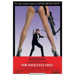  FOR YOUR EYES ONLY   Bond 007   POSTER (SIZE 24x36 