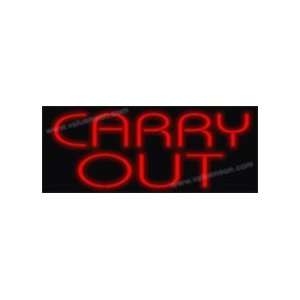  Carry Out Neon Sign Patio, Lawn & Garden