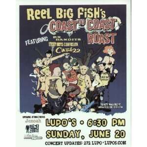  Reel Big Fish Concert Flyer Providence