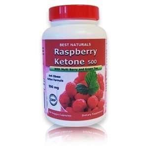  Best Naturals Raspberry Ketone with Green Tea, 500mg, 120 