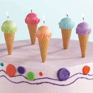  Ice Cream Cone Candles