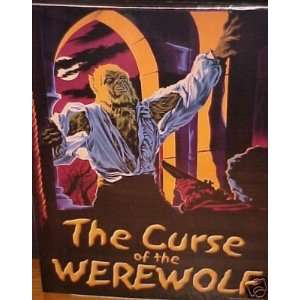 THE CURSE OF THE WEREWOLF MOVIE POSTER 21X22 NEW 