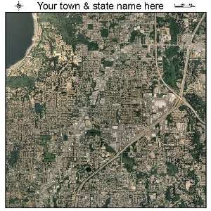   Photography Map of Lynnwood, Washington 2011 WA 