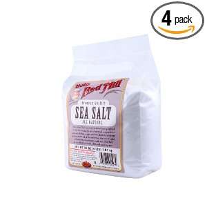 Bobs Red Mill Sea Salt, 4 Pound (Pack Grocery & Gourmet Food