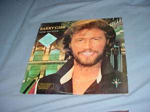 BARRY GIBB Now Voyager LP Record RARE 1984 PROMO ONLY  