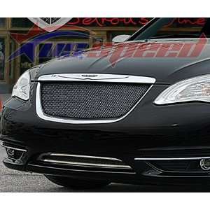  2011 UP Chrysler 200 Black Ice Wire Mesh Grille 2PC   E&G 