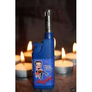  Betty Boop  Blue Candle Lighter