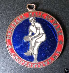 COOPERSTOWN NY BASEBALL HALL OF FAME MEDAL SOUVENIR  