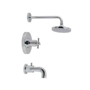  Belle Foret BFTS300CP Cross handle Bathtub and Shower 