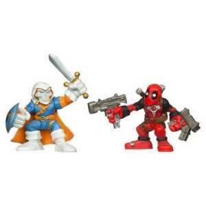   Series 19 Mini 3 Inch Figure 2Pack Taskmaster Deadpool Toys & Games