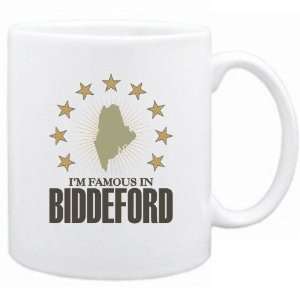    New  I Am Famous In Biddeford  Maine Mug Usa City