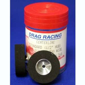   Wide, .980 Diameter, 3/32 Axle Drag Racing Tires (Slot Toys & Games
