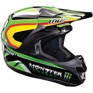  Thor Motocross Force Monster Helmet   2X Large/Green 