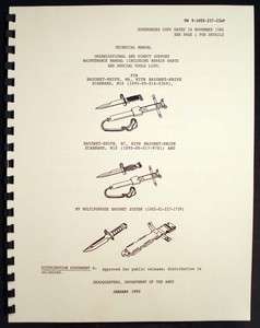 Bayonet M6, M7 and M9 multipurpose support manual  