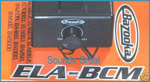 ELA BCM BAZOOKA Bass Contr0l Module for EL Amplifiers  