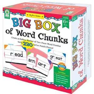 Big Box Of Word Chunks Game Age 6+ 