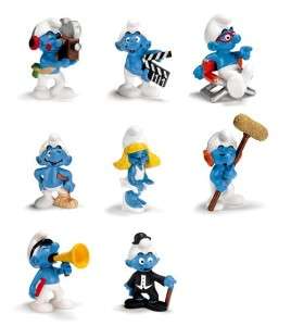 NEW Schleich The Smurfs Figures Movie Film Lot Toy Set  