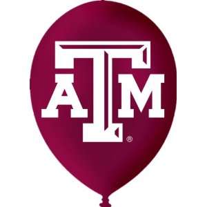   Party By Classic Balloon Corporation Texas A & M Aggies Latex Balloons
