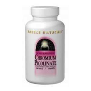  Chromium Picolinate 200 mcg 60 Tablets by Source Naturals 