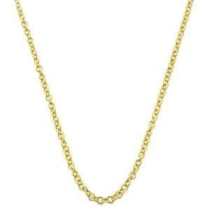  14 Karat Yellow Gold Filled 1.4 mm Cable Chain (24 Inch 