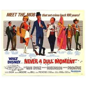  Never A Dull Moment Original Movie Poster, 28 x 22 (1968 