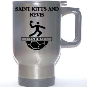  Team Handball Stainless Steel Mug   Saint Kitts And Nevis 