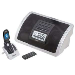 iHome i Wireless Bluetooth Clock Radio for Cell Phones and 