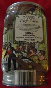 1986 Hochadel Cafe Wien Coffee Tin 26 yrs old  