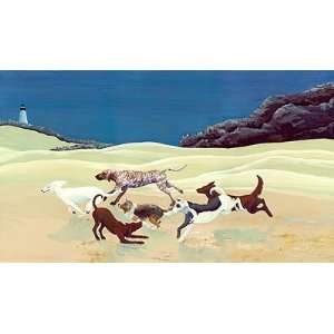  The Pack   by Jen Cart  Giclee print, s/n Everything 