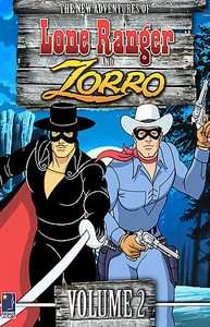The New Adventures of the Lone Ranger Zorro   Vol. 2 DVD, 2008, 2 Disc 