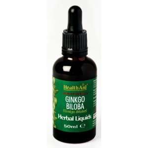  Health Aid Ginkgo Biloba (Ginkgo Biloba) 50ml Liquid 