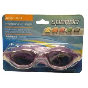  Speedo Junior Hydrocurve Goggle   Metallic Purple Sports 