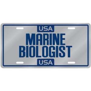  New  Usa Marine Biologist  License Plate Occupations 