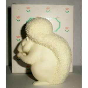  2001 Snowbabies Easter Squirrel Figurine