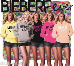 JUSTIN BIEBER FEVER FASHION DESIGN HOODIE HOODY TOP NEW  