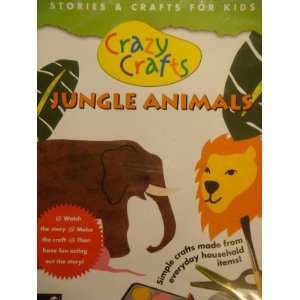 DVD Jungle Animals Crazy Crafts & Stories for Kidsinteractive 