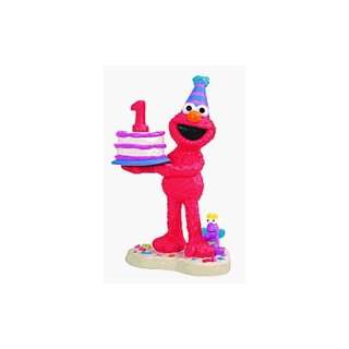  Sesame Street   Gund   Elmo First Birthday Figurine Toys & Games