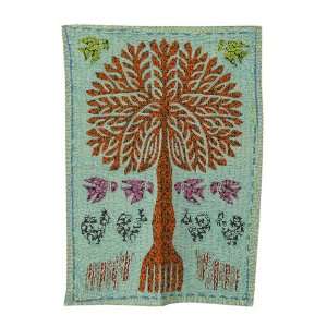  Unique Tree of Life Cotton Wall Hanging Tapestry with 