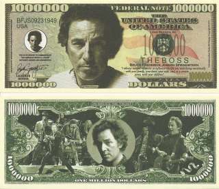 Bruce Springsteen Million Dollar Bill (W/Protector)  