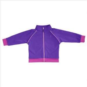  UV Track Jacket in Plum Size 18 Month Baby