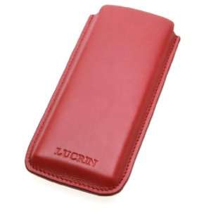  Lucrin   Case for LG BL40 Chocolate   Smooth Cow Leather 
