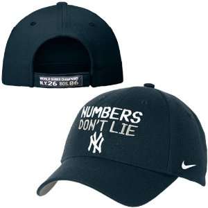  Nike New York Yankees Navy Numbers Dont Lie Hat Sports 